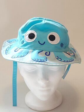 Zoocchini Octopus Hat Baby Sun Hat - Octopus 6-12 Months Medium Size